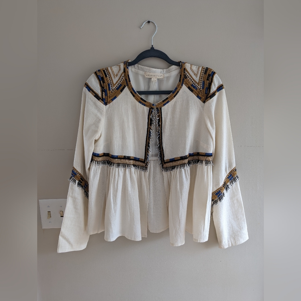 Lovestitch Bohemian Beaded Top